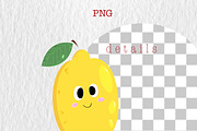 Fruit Friends clipart, an Icon by Oleksandra Illustrates (Thumbnail 3 of 12)