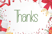 Merry Christmas | Script Font, a Script Font by Scratchones (Thumbnail 8 of 8)