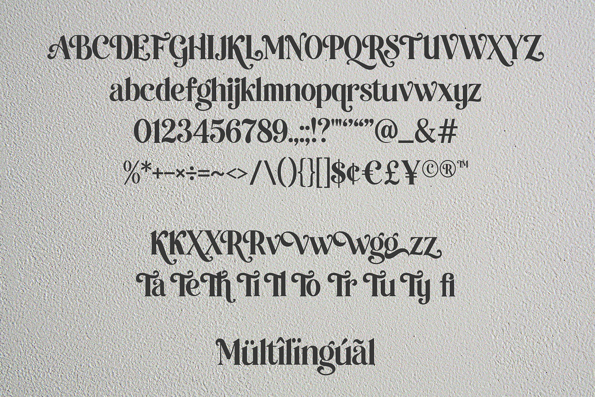 Widlething - modern serif font, a Serif Font by Rashdrawn (Photo 2 of 5)