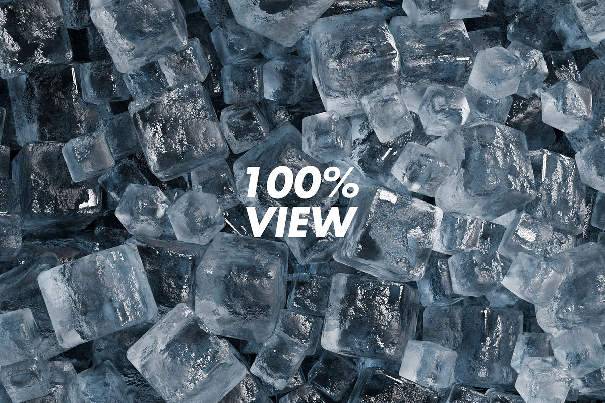 Frozen Ice Cube Textures, a Texture Graphic by itefan Studio (Photo 2 of 3)