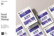 Social Media Mockup, a Device Mockup by Sweetdady (Thumbnail 1 of 4)
