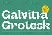 Galvitra - Grotesk Font, a Sans Serif Font by Zarma Type (Thumbnail 1 of 11)