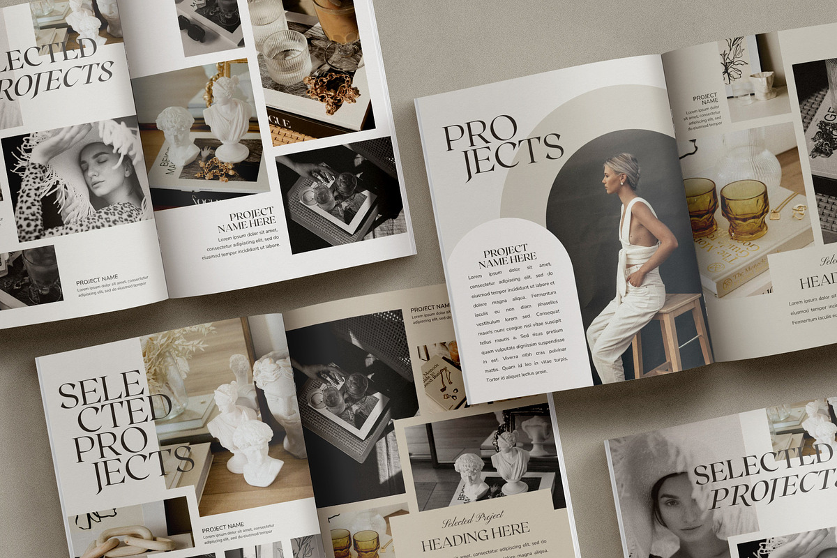 Classic Ebook Template CANVA, a Magazine Template by Studio Loire (Photo 11 of 17)