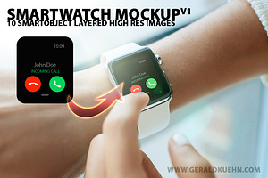 Smartwatch Mockups Bundle v1