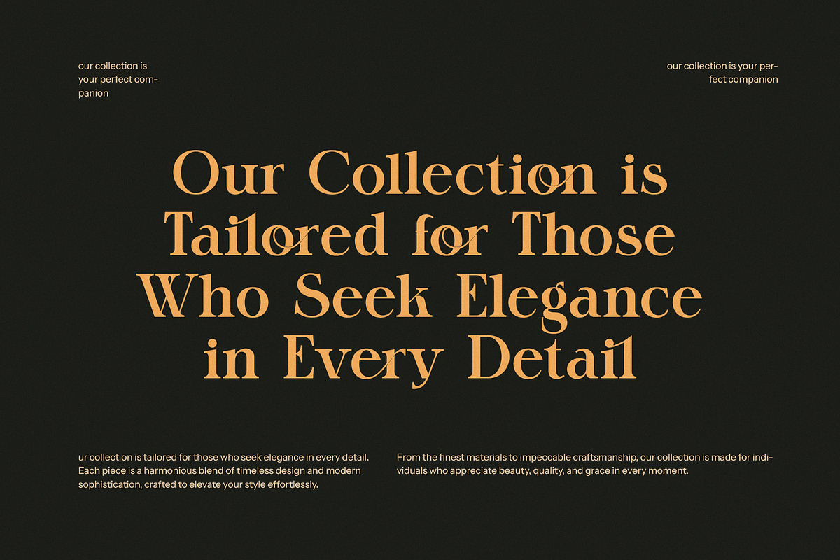 Gidora Elegant Serif Font, a Serif Font by Perfectype (Photo 2 of 8)
