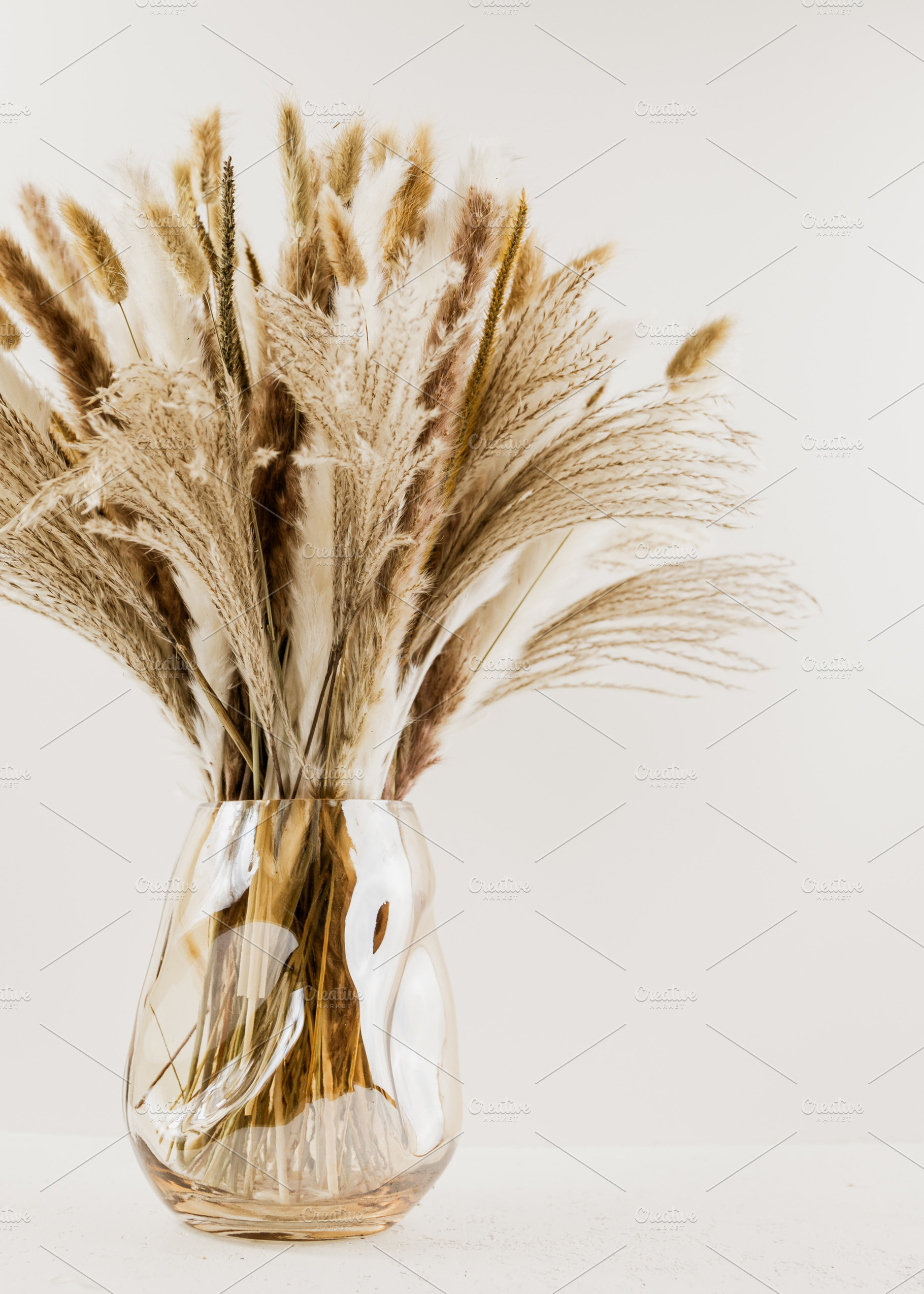 Bouquet of decorative dried pampas g, a Nature Photo by Edalin's Store