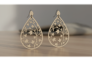 Floral Charm Earring Files, a Graphic by musafir_fashion (Thumbnail 2 of 11)
