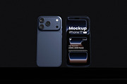 iPhone 17 Pro Mockup, an iPhone Mockup by Rielismee (Thumbnail 2 of 5)