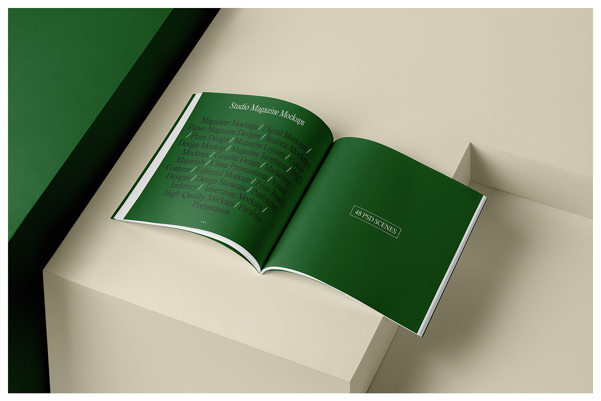 Studio Magazine Mockups, a Books & Magazine Mockup by Mr.Mockup™ (Photo 15 of 24)