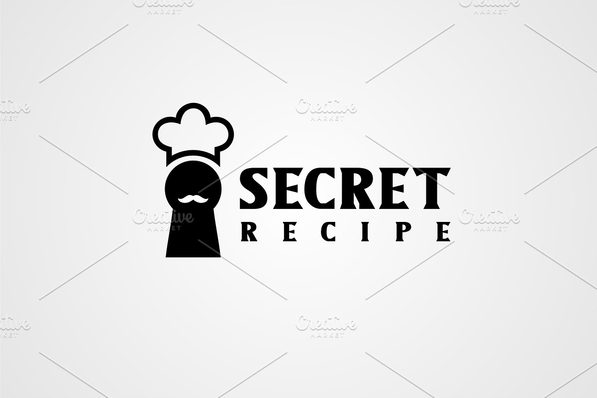 Secret Recipe, a Branding & Logo Template by herulogo (Photo 1 of 2)