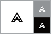 Letter A Initial Symbol, a Branding & Logo Template by quadrazo (Thumbnail 1 of 2)