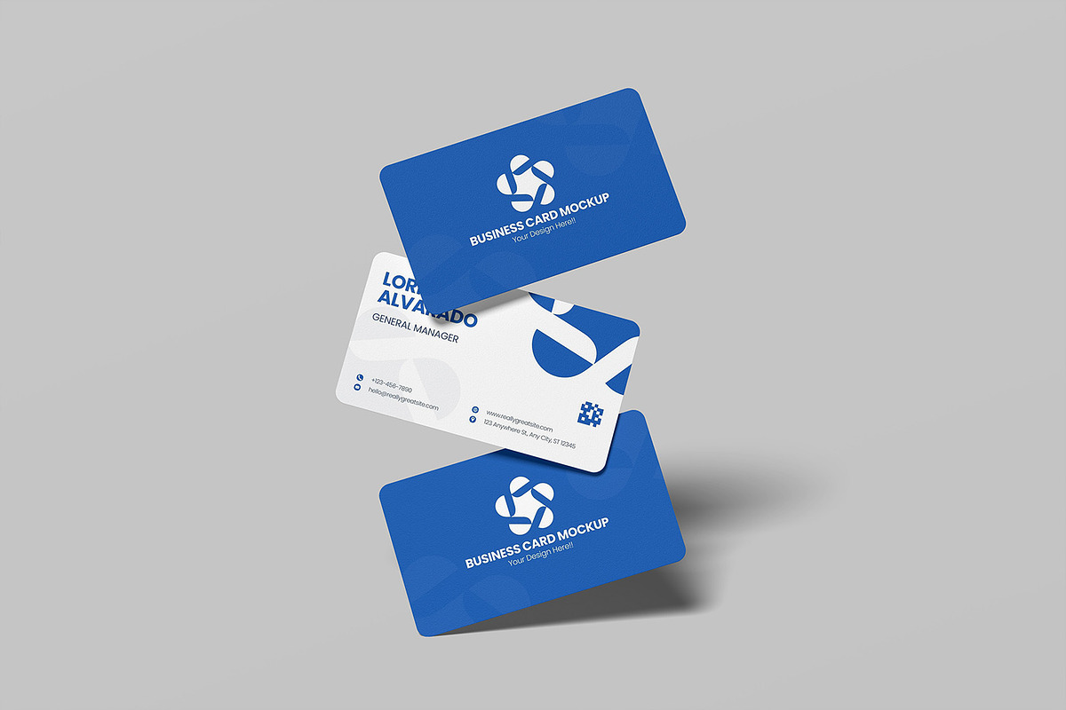 Business Card Mockup, an Advertising Mockup by graphicsecond (Photo 3 of 5)