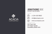 Creative and Simple Business Card, a Business Card Template by DesignGhar (Thumbnail 6 of 6)