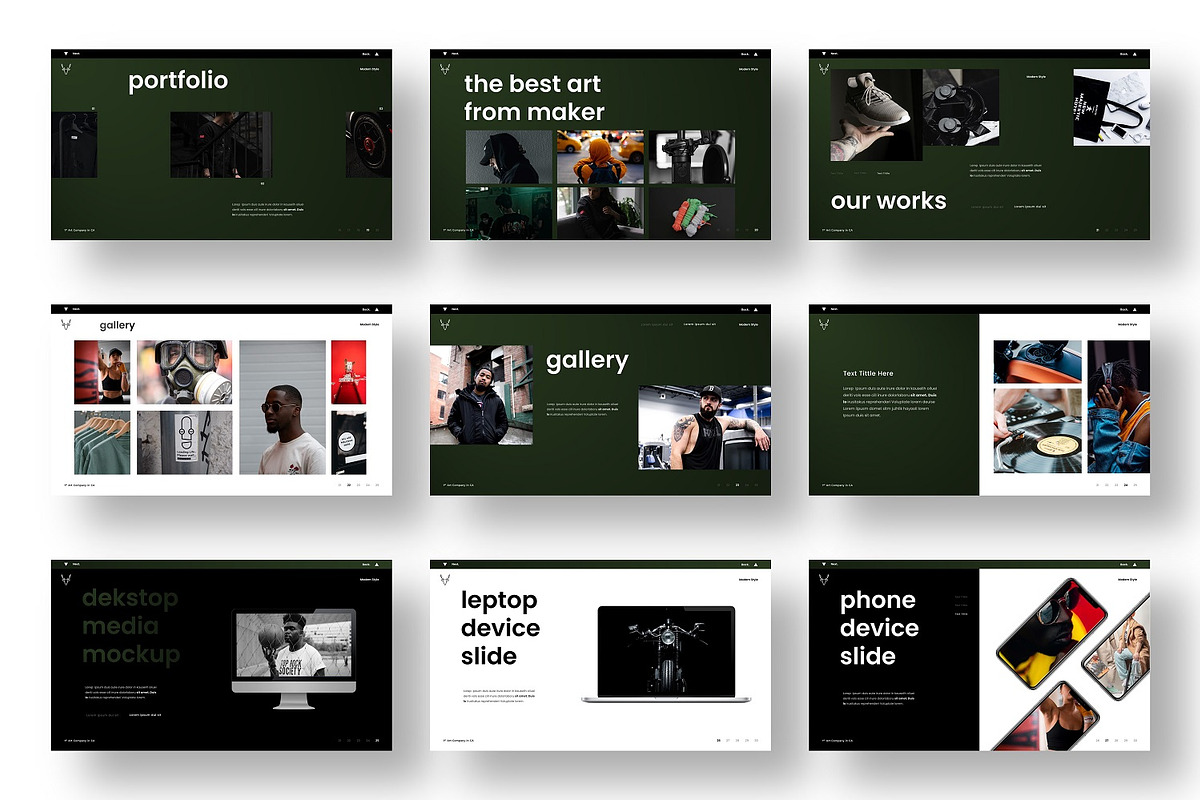 Purifer – Business PowerPoint, a Presentation Template by Dens Creative Studio (Photo 4 of 6)