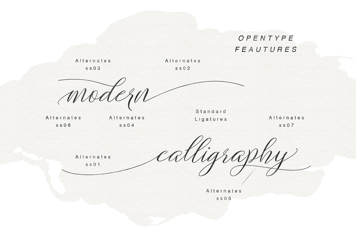 Brightshine Typeface preview 4