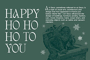 Holiday Season | Christmas Fonts, a Serif Font by Headfonts (Thumbnail 6 of 9)