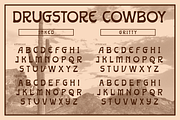 Drugstore Cowboy Font Family, a Font by Brethrendesignco (Thumbnail 4 of 6)