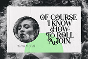 Rachel Brown, a Serif Font by Fargun Studio (Thumbnail 3 of 17)