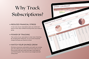 Subscriptions Tracker - Neutral, a Templates & Theme by The Creative Plans co (Thumbnail 6 of 10)