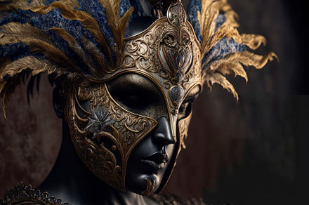 Venice Carnival mask for website