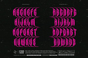 Metal Lung Typeface, a Blackletter Font by alit design (Thumbnail 6 of 20)