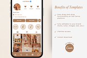 Golden Hour Instagram Beauty Posts, a Social Media Template by GlamWebDesigns (Thumbnail 2 of 7)