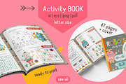 Activities for kids Robots pages, an Education Illustration by Nursery Art (Thumbnail 5 of 8)