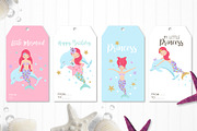 Colorful & gold mermaid Illustration, an Animal Illustration by garu1987 (Thumbnail 4 of 5)