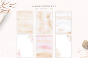 BOHO leaves - watercolor set, an Illustration by LeriaArt watercolor (Thumbnail 4 of 8)