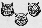 Owl Illustration Pack, an Animal Illustration by Tekuni (Thumbnail 5 of 12)