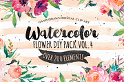 50% Off • Watercolor Bundle, a Decorative Illustration by Graphic Box (Thumbnail 3 of 7)