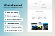 Drivio - car rental Framer template, a HTML Template by WhiteUI.Store (Thumbnail 6 of 6)