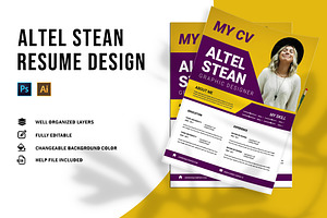 Altel Stean CV & Resume