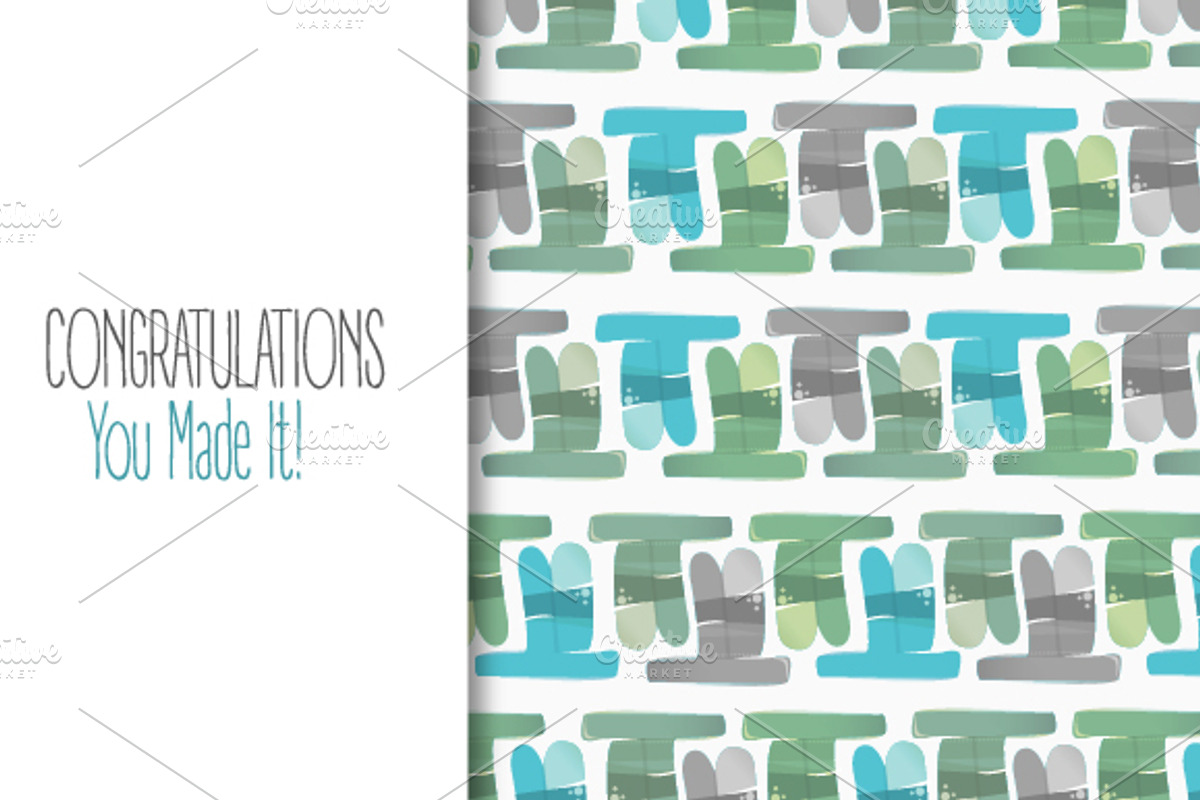 Congratulations Card Patterns preview 2