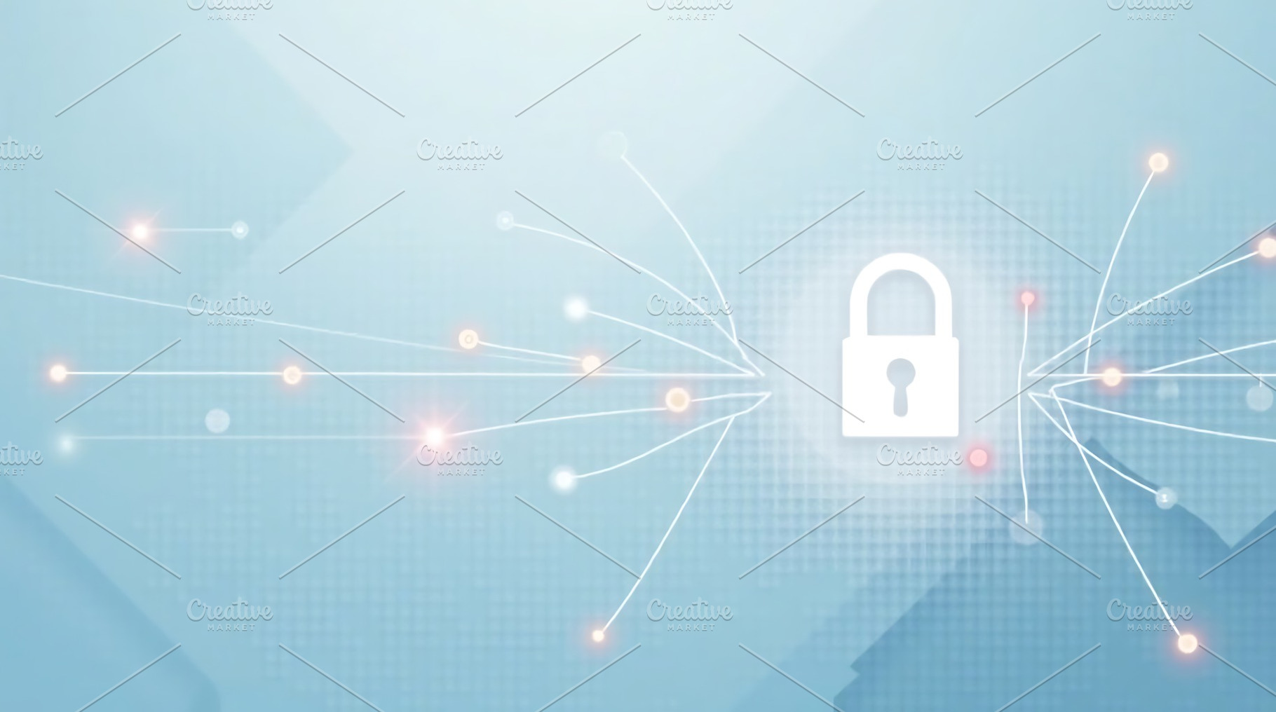 Cyber security concept digital lock, a Technology Photo by Artonix