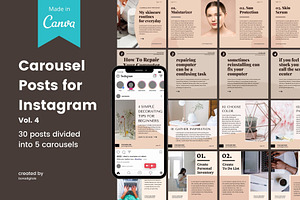 Instagram Carousel Vol. 4 | CANVA