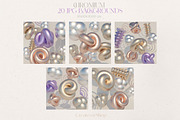 CHROMIUM - 3D Shapes Backgrounds, a Background Graphic by SCHÉRI (Thumbnail 12 of 16)