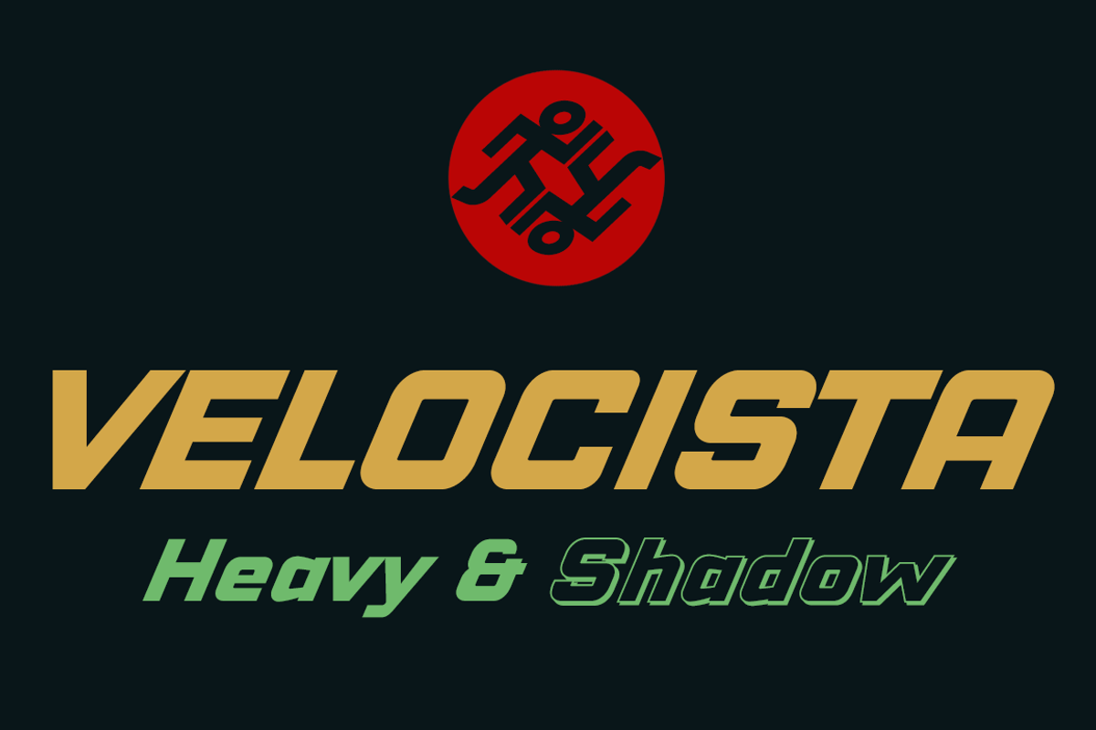 Velocista Display -2 fonts- preview 2