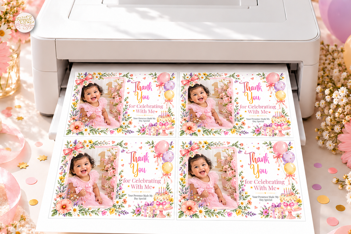 Wildflower Birthday Bundle Canva, a Marketing Template by KennedyStudio (Photo 16 of 20)