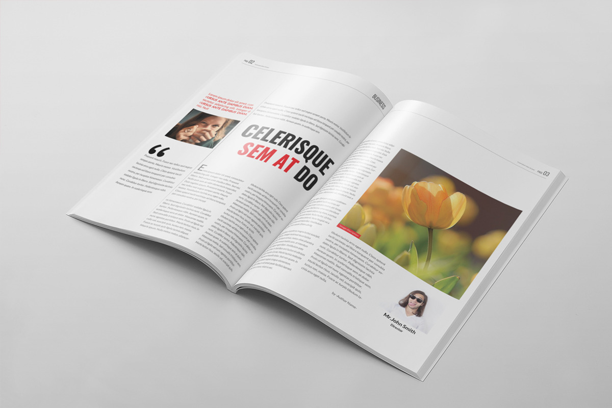 Magazine Template 54, a Magazine Template by pmvch (Photo 15 of 18)