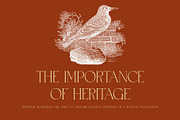 Vamos Unique Serif Typeface, a Serif Font by Alfinart (Thumbnail 4 of 10)