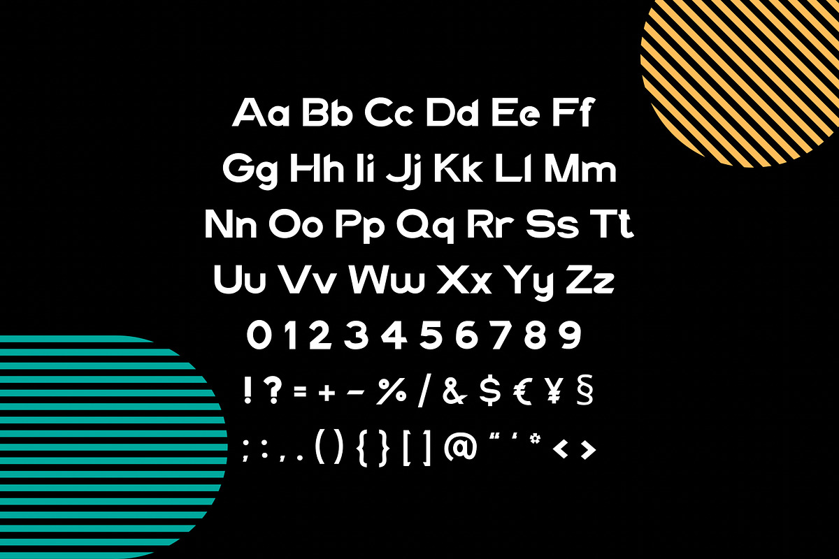 Ultra Space - Sans Serif Font, a Sans Serif Font by aeys_land (Photo 2 of 5)