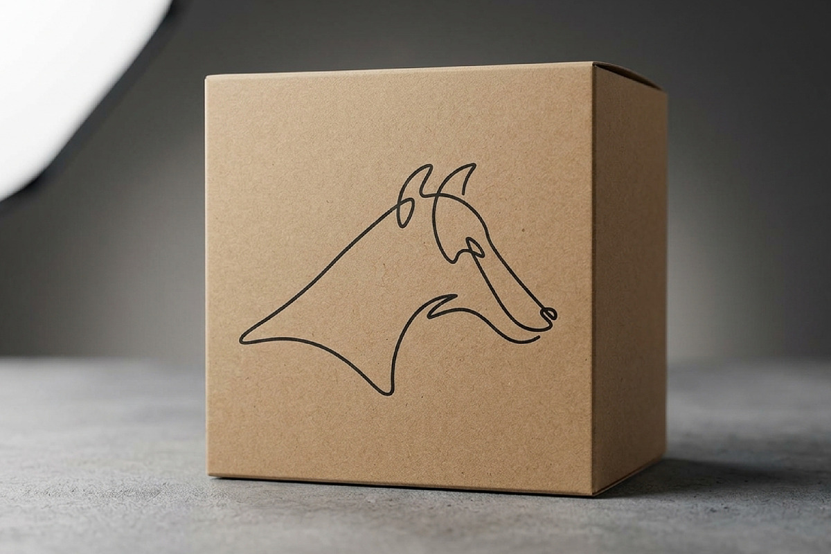 Dog Head Continuous Line Logo, a Branding & Logo Template by Saba Vector (Photo 3 of 3)