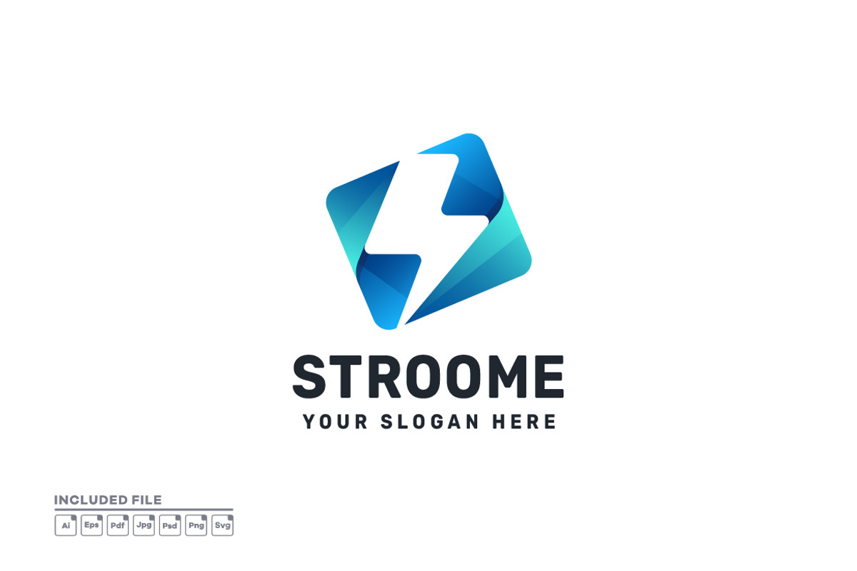 Thunder Bolt Colorful Logo Design, a Branding & Logo Template by yuanesei