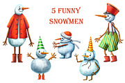 Christmas Story - Clipart Set, an Illustration by Mashamashastu (Thumbnail 3 of 13)