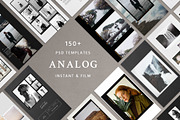 Analog Film & Instant - Social Kit, a Social Media Template by Sparrow & Snow (Thumbnail 1 of 13)