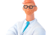 Doctor, 3D illustrations set, a Healthcare Illustration by Grivina's shop (Thumbnail 2 of 19)