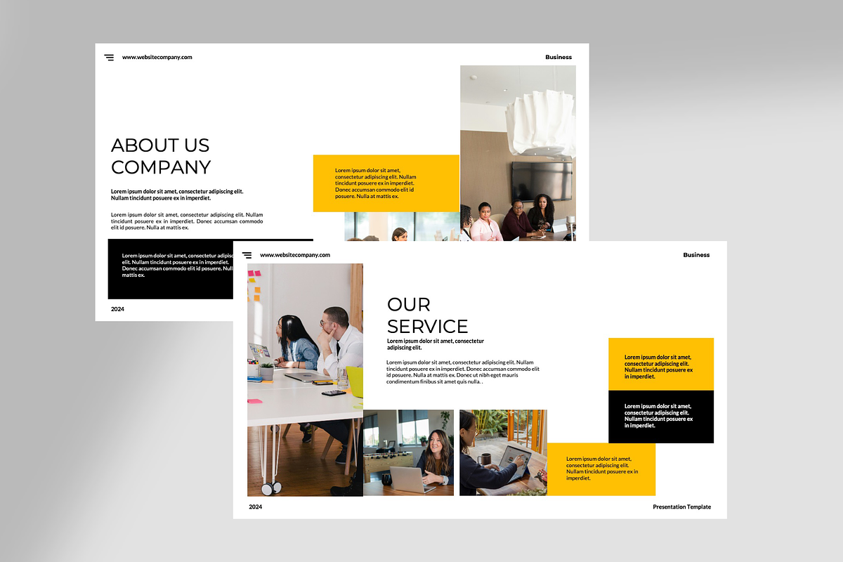 Business Presentation Template preview 2