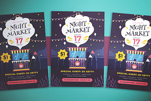 Night Market Flyer