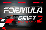 Festar - Sport Racing Car, a Sans Serif Font by twinstd (Thumbnail 6 of 7)